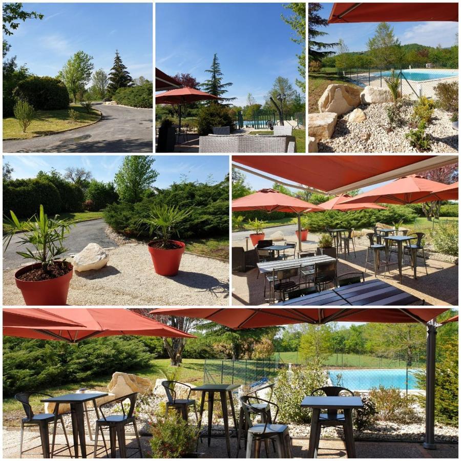 Logis Hotel Auberge De Cartassac Cressensac-Sarrazac ภายนอก รูปภาพ